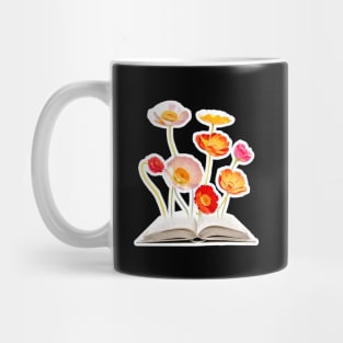 Flower Book Mug